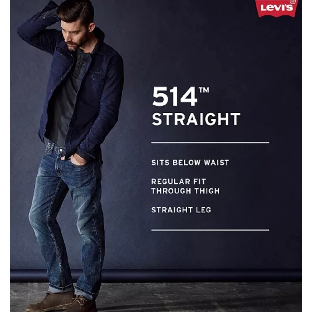 Levi’s straight stretch jeans - Picture 9 of 9